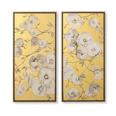 Les Fleurs Blanches Diptych - Diptych - Frontgate