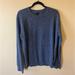 J. Crew Sweaters | J Crew 100% Fine Lambswool Marled Crewneck Sweater Navy Blue Wool Mens Xl | Color: Blue | Size: Xl