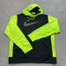 Nike Shirts | Nike Hoodie Mens Small Therma Fit Sweatshirt Yellow Black Swoosh Logo | Color: Black/Yellow | Size: M