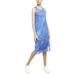 Adidas Dresses | Nwt Adidas Womens Oe Tank Dress M Racerback Blue Tie-Dye Sleeveless Activewear | Color: Blue | Size: M