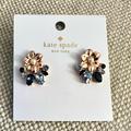 Kate Spade Jewelry | Kate Spade Wild Garden Earrings | Color: Blue/Gold | Size: Os