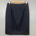 J. Crew Skirts | J Crew Perfect Pencil Skirt 100% Wool Black Fully Lined Size 6 Perfect Condition | Color: Black | Size: 6