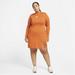 Nike Dresses | Nike Air Long Sleeve Dress - 3x | Color: Orange | Size: 3x
