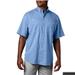 Columbia Shirts | Columbia Mens Pfg Tamiami Ii Short Sleeve Button Down Shirt Style# 1287051 S | Color: Blue | Size: S