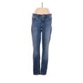 Gap Jeans - Super Low Rise Skinny Leg Denim: Blue Bottoms - Women's Size 26 - Medium Wash