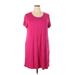 Harper Casual Dress - Shift: Pink Dresses - Women's Size 2X