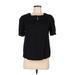 Old Navy 3/4 Sleeve Blouse: Black Tops - Women's Size Medium