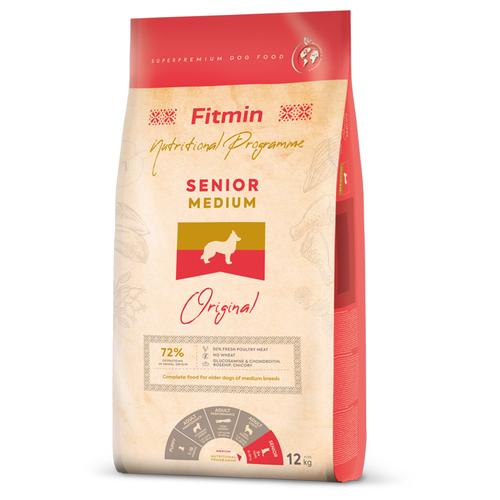 12kg Fitmin Program Medium Senior Hundefutter trocken