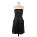 David's Bridal Cocktail Dress - Bridesmaid: Black Dresses - Women's Size 8