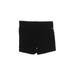 Jockey Athletic Shorts: Black Solid Activewear - Women's Size Medium