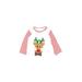 Victoria KIds Long Sleeve T-Shirt: Red Tops - Size 6-12 Month