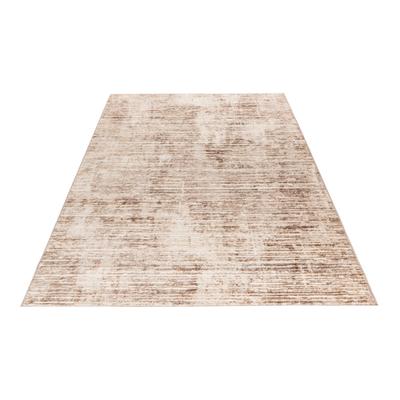 Teppich OBSESSION "My Nevada 343", grau (taupe), B:120cm H:5mm L:170cm, Polyester, Teppiche, modernes 3D-Design, abstaktes Motiv, Wohnzimmer Image