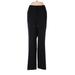 Eddie Bauer Wool Pants - High Rise: Black Bottoms - Women's Size 6