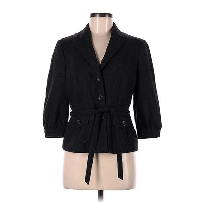 Banana Republic Wool Blazer Jacket: Black Jackets & Outerwear - Women's Size 8