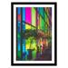 Casa Fine Arts Colorful Facade Framed On Paper by Felix Dubois Print Paper in Green/Indigo | 43 H x 31 W x 1.25 D in | Wayfair 76626-01
