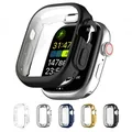 Coque en TPU pour Apple Watch Ultra2 verre de protection anti-chute tout rond 44mm 42mm 40mm