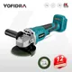 Yofidra-Meuleuse d'angle sans balais 100mm pliable 3 vitesses calcul variable travail de