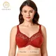 DELIMIRA – soutien-gorge en dentelle pour femmes Non rembourré à armatures grande taille C D DD E