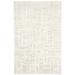 White 120 x 96 x 1.46 in Area Rug - Gracie Oaks Mikial Geometric Handmade Power Loom Wool Area Rug in Cream Wool | 120 H x 96 W x 1.46 D in | Wayfair