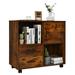 Hokku Designs Vinecia 32" Wide 2 -Drawer File Cabinet Wood in Brown | 29 H x 15 W x 32 D in | Wayfair 8C79595AA15E4F41B93A809EE8666FFF