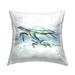 East Urban Home Kearen Throw Pillow Polyester/Polyfill blend in Blue | 18 H x 18 W x 7 D in | Wayfair DEC5A7198B874ED6A850D0538D73C9F8