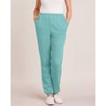 Blair Better-Than-Basic Elastic-Waist Fleece Pants - Blue - LGE - Petite