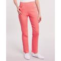 Blair DenimEase Flat-Waist Pull-On Jeans - Pink - 16 - Misses