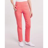 Blair DenimEase Flat-Waist Pull-On Jeans - Pink - 24W - Womens