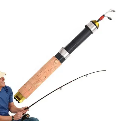 Telescopic Fishing Pole Spinning Fishing Pole Portable And Light