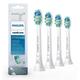 C2 Optimal Plaque Control Sonic Toothbrush Head Replacement Brush Heads Compatible with Sonicare Protective Clean Electric Toothbrush White HX9024 Pack of 4