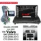 2Din Auto DVD Rahmen Stecker Audio Fitting Adapter Dash Trim Kits Facia Panel 9 zoll Für Volvo S40 C30 C70 V50 2004-2013 Radio Player