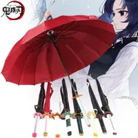 Dämonen töter Katana Anime Regenschirme wind dichte lange Griff Sonnenschirm Regenschirme Kimetsu no