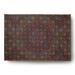 Simply Daisy 4 x 6 Brown Layered Sun Tile Indoor/outdoor Rug