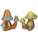 Kids Mushroom Toy Decoraciones Para Salas Casa Glass Sculpture Home Accessories Flower Pots for Outdoor Plants Statue Child 2 Pcs