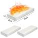 3pcs calcium-magnesium-silicate fibres Firplace Firebox Safety Bio Fire