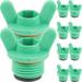 10pcs Plastic Hose Plugs Replaceable Hose Stoppers Water Hose End Plugs Hose Supply