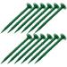 100Pcs Plastic Garden Stakes Lawn Ground Nails Garden Ground Stakes Multi-function Garden Stakes