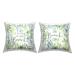 Stupell Sea Life Beach Phrases Decorative Printed Throw Pillow Design by Janet Tava (Set of 2)