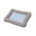 Tuphregyow Dog Sleeping Mat with Anti Slip Bottom Soft and Comfortable Pet Mattress for Crate Dog Bed Mat Soft Crate Mat Blue
