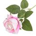 Decorative Artificial Rose Delicate DIY Beautiful No Withering Pastoral Multi-layered Petals Fake Rose Wedding Favors-Light Pink