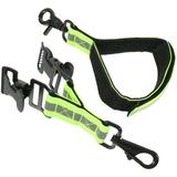 2 Pcs Glove Holder for Duty Belt Reflective Gloves Straps on The Mitten Firefighter Clips Tools Storage Polyester Work