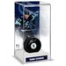 Yanni Gourde Seattle Kraken Autographed Hockey Puck with Deluxe Tall Case