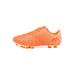 Tenmix Boys Girls Fashion Comfort Soccer Trainers Cleats Shoes Sport Football Shoes for Men 27018 Orange Red Long Nails 1Y