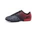 Tenmix Boys Girls Fashion Comfort Soccer Trainers Cleats Shoes Sport Football Shoes for Men 27015 Black Red 7Y/6.5(M)