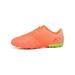 Tenmix Boys Girls Fashion Comfort Soccer Trainers Cleats Shoes Sport Football Shoes for Men 27013 Orange Red 8(M)