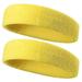 Outfmvch Hair Ties Headbands For Women Women Absorption And Sweat Wicking Sports Cotton Thick Pile Cloth Wweat Proof Belt Christmas Headbands For Women Yellow One Size