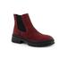 Women's Darla Bootie by Bueno in Dark Red Nubuck (Size 41 M)