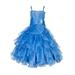 Ekidsbridal Rhinestone Organza Layers Flower Girl Dress Father Daughter Dance Recital 164S 8