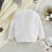 eczipvz Baby Boy Clothes Kids Toddler Baby Unisex Cotton Knit Sweater Autumn Solid Long Sleeve Tops Pullover Sweater Clothes (White 4-5 Years)