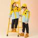 eczipvz Baby Girl Clothes Little Child Big Kids Boys and Girls Two Piece Set Of Long Sleeved Waterproofing and Snowproof Puff (Yellow 4-5 Years)
